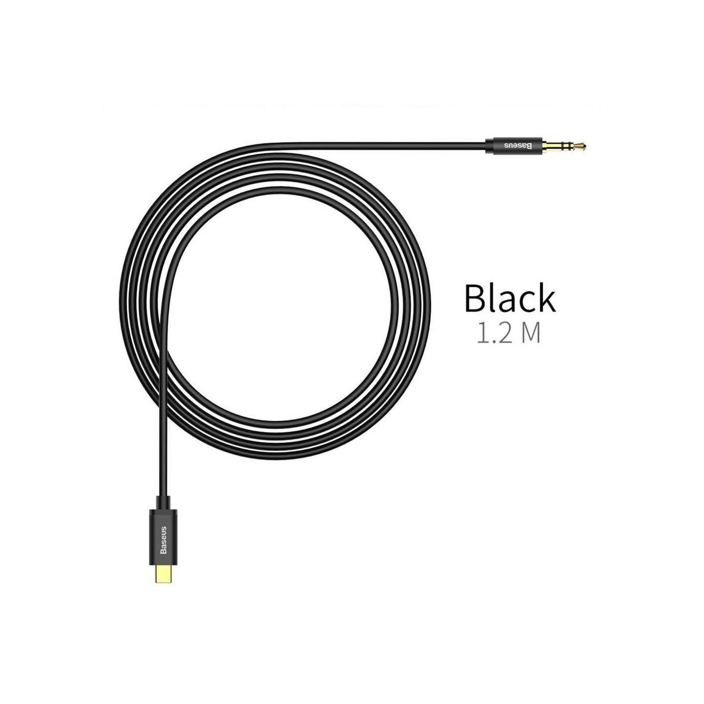 Baseus Yiven Type-C Male to 3.5 Male Audio Cable - 1.2m — Buy in Cyprus with Fast Delivery