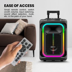 Buy SonicGear HYPERBOX - 1500 Pro - 15'' Portable Karaoke Speaker 240W BT USB 2x... in Cyprus, Nicosia, Limassol, Larnaka, Pafos