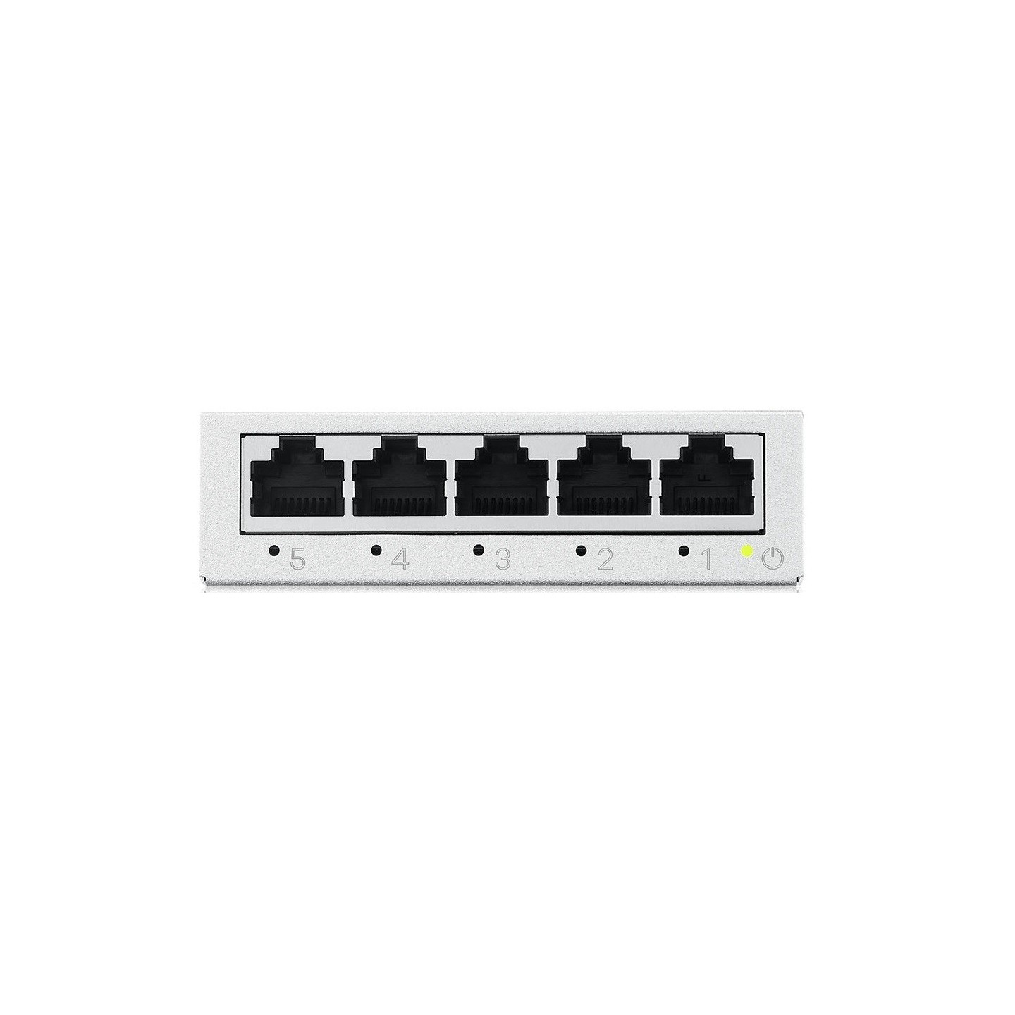 Zyxel Switch - GS-105BV5 - Gigabit Ethernet 5-Port Metal with QoS UK Plug — Buy in Cyprus with Fast Delivery