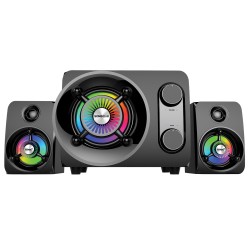 Buy SonicGear - Titan7 PRO - 2.1 PC Speakers BT USB FM LED 50W in Cyprus, Nicosia, Limassol, Larnaka, Pafos