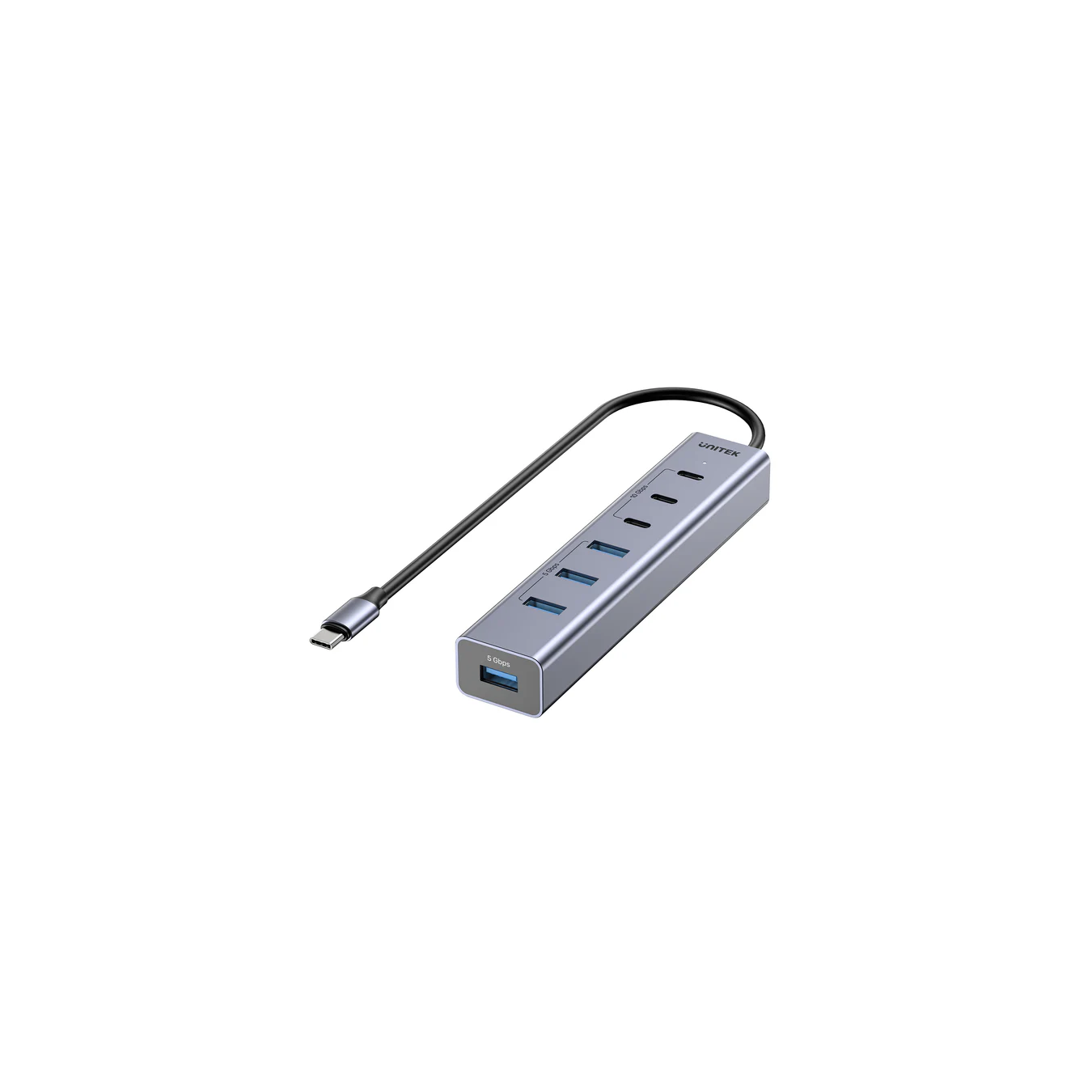 Unitek H1335A 7-Port USB-C Hub – 3x 10Gbps USB-C + 4x 5Gbps USB-A | Armenius Store