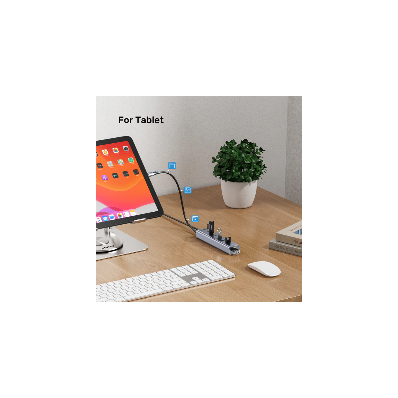 Unitek H1335A 7-Port USB-C Hub – 3x 10Gbps USB-C + 4x 5Gbps USB-A | Armenius Store