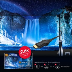 Buy Unitek Cable - C11060BK-2M - 8K HDMI 2.1 120Hz Cable 2.0m in Cyprus, Nicosia, Limassol, Larnaka, Pafos