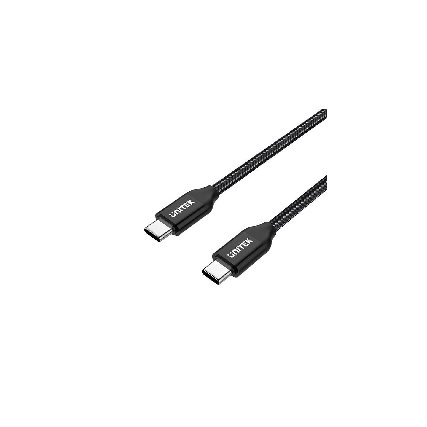 Unitek C14059BK Braided USB-C to USB-C 100W PD 2m Cable (Boxed) — Buy in Cyprus with Fast Delivery