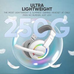 Armaggeddon Pulse 1 Chroma Gaming Headset 3.5mm 2.1 40mm White (Boxed) — Buy in Cyprus with Fast Delivery