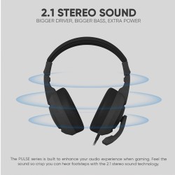 Armaggeddon Pulse 1 Chroma Gaming Headset 3.5mm 2.1 40mm White (Boxed) — Buy in Cyprus with Fast Delivery