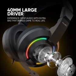 Buy Armaggeddon Headset - PULSE 1 - Chroma Gaming Headset 3.5mm 2.1 40mm White in Cyprus, Nicosia, Limassol, Larnaka, Pafos