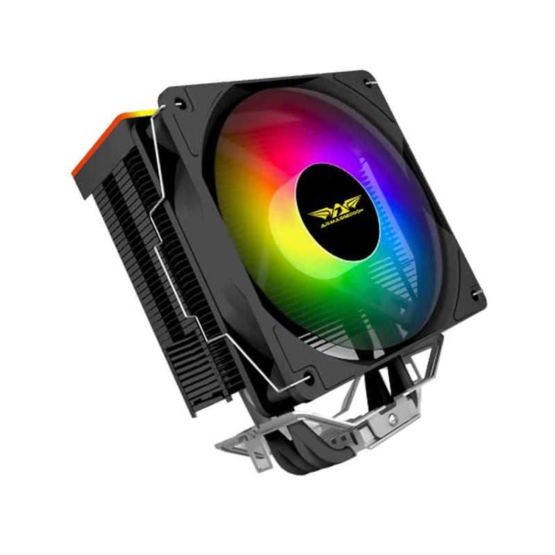 Buy Armaggeddon Gaming Cooling CPU Silent RGB Fan 4-Pipe - BLIZZARD 2 - Black in Cyprus, Nicosia, Limassol, Larnaka, Pafos