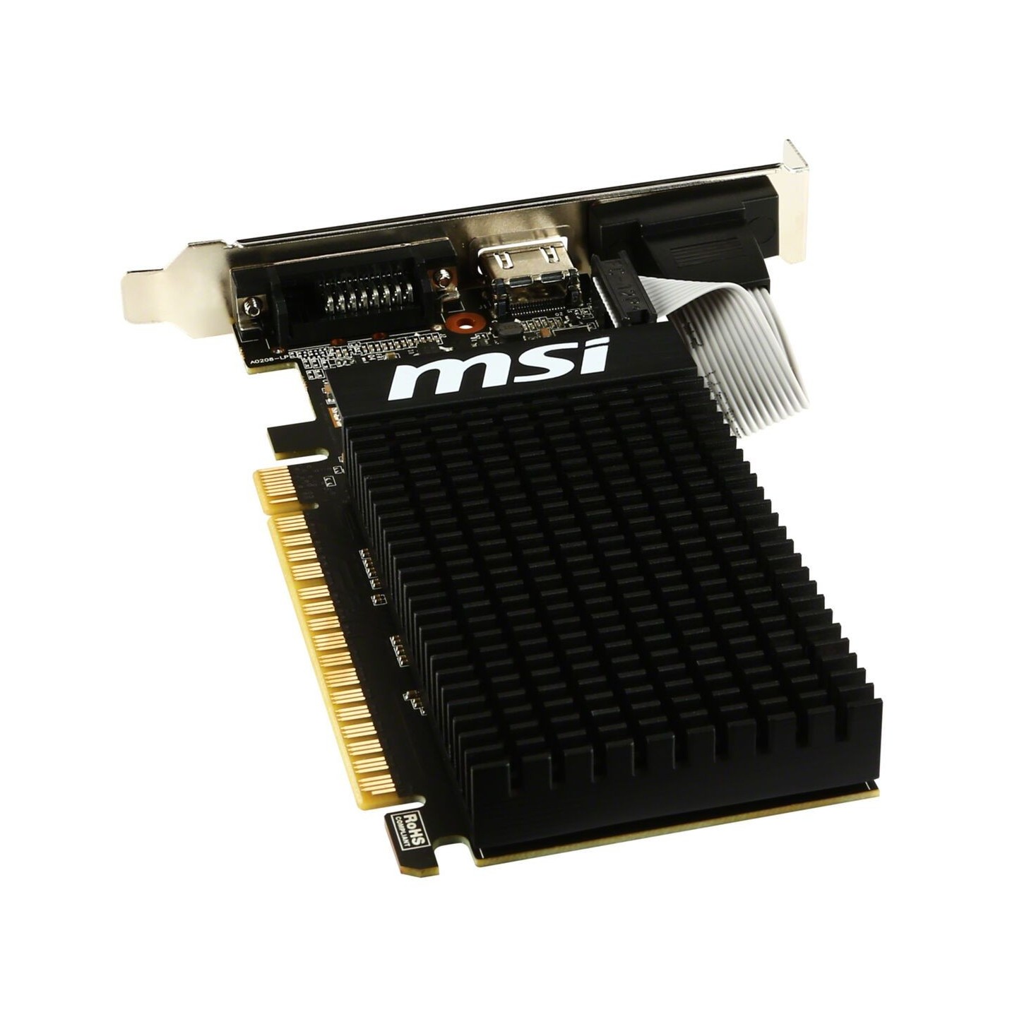 MSI GeForce GT 710 2GD3H LP - Low-Profile 2GB DDR3, 954 MHz Core, 1600 MHz Mem (Boxed) — Buy in Cyprus with Fast Delivery