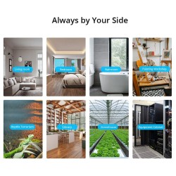 Buy SONOFF Zigbee Smart Temperature Humidity Sensor - SNZB-02P - Zigbee Smart Te... in Cyprus, Nicosia, Limassol, Larnaka, Pafos