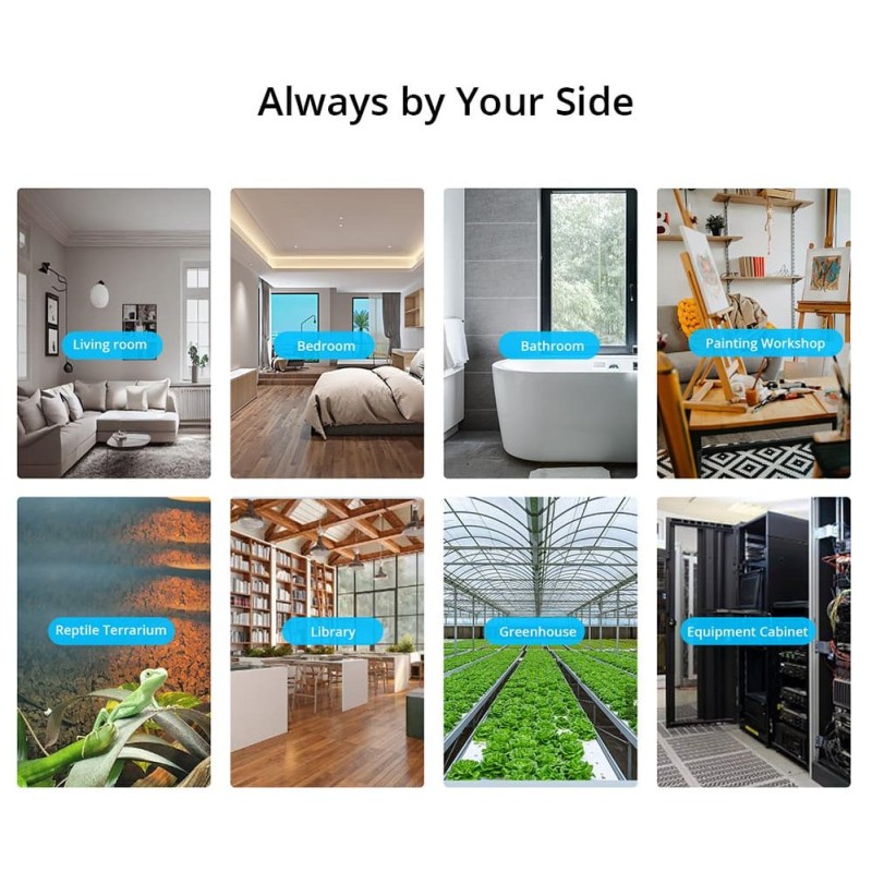 Buy SONOFF Zigbee Smart Temperature Humidity Sensor - SNZB-02P - Zigbee Smart Te... in Cyprus, Nicosia, Limassol, Larnaka, Pafos