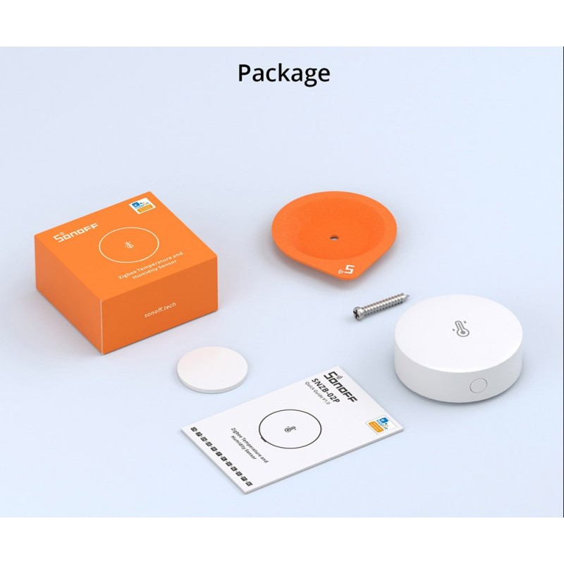 Buy SONOFF Zigbee Smart Temperature Humidity Sensor - SNZB-02P - Zigbee Smart Te... in Cyprus, Nicosia, Limassol, Larnaka, Pafos