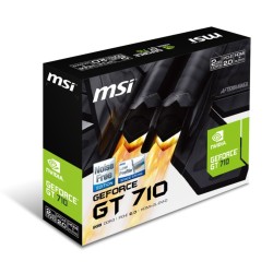 Buy MSI GeForce GT 710 2GD3H LP - Low-Profile 2GB GDDR3, 954 MHz Core, 1600 MHz Mem in Cyprus, Nicosia, Limassol, Larnaka, Pafos