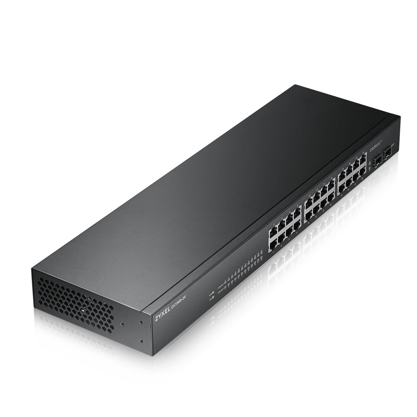 Zyxel Switch Gigabit Ethernet Managed 24-Port + 2SFP - GS1900-24 - UK Plug — Buy in Cyprus with Fast Delivery