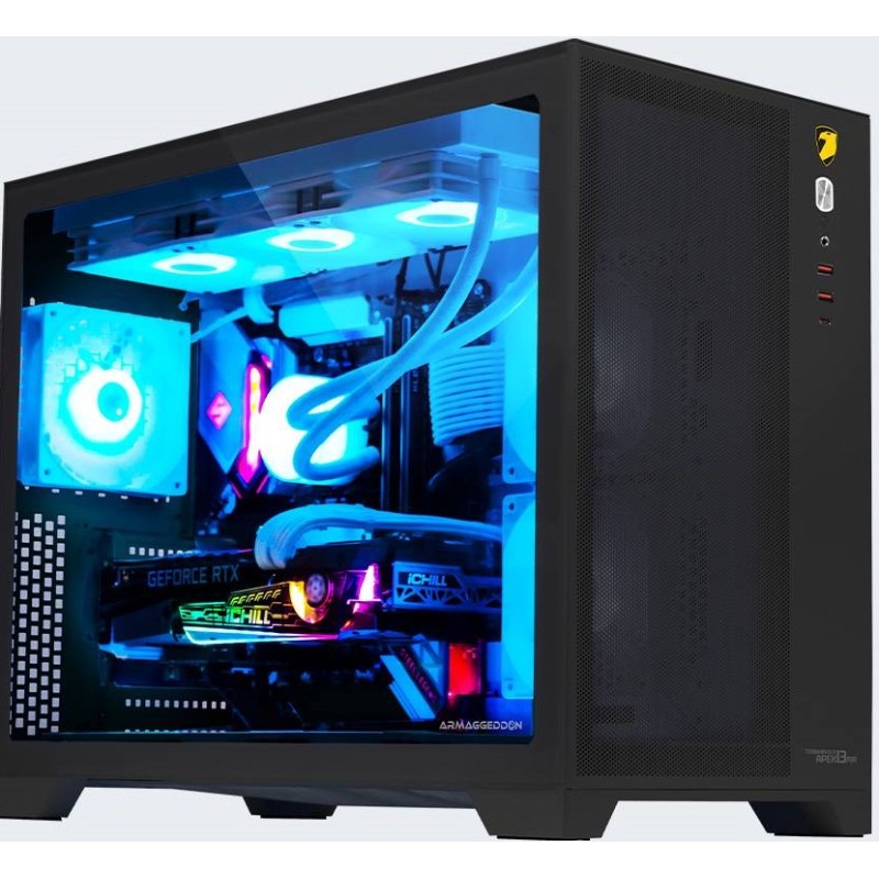 Buy Armaggeddon TESSARAXX APEX 13 AIR Gaming Case - Black in Cyprus, Nicosia, Limassol, Larnaka, Pafos