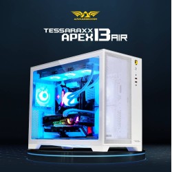 Buy Armaggeddon TESSARAXX APEX 13 AIR Gaming Case - Black in Cyprus, Nicosia, Limassol, Larnaka, Pafos