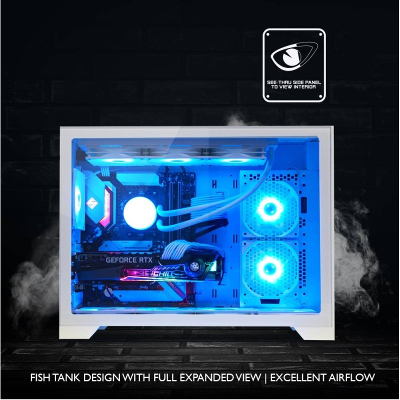 Buy Armaggeddon TESSARAXX APEX 13 AIR Gaming Case - Black in Cyprus, Nicosia, Limassol, Larnaka, Pafos