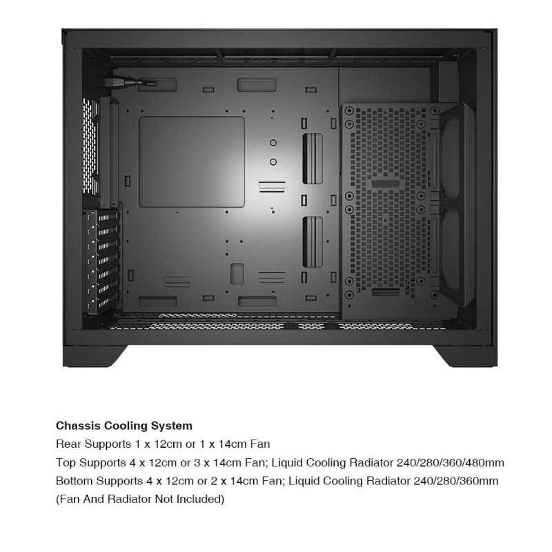 Buy Armaggeddon TESSARAXX APEX 13 AIR Gaming Case - Black in Cyprus, Nicosia, Limassol, Larnaka, Pafos