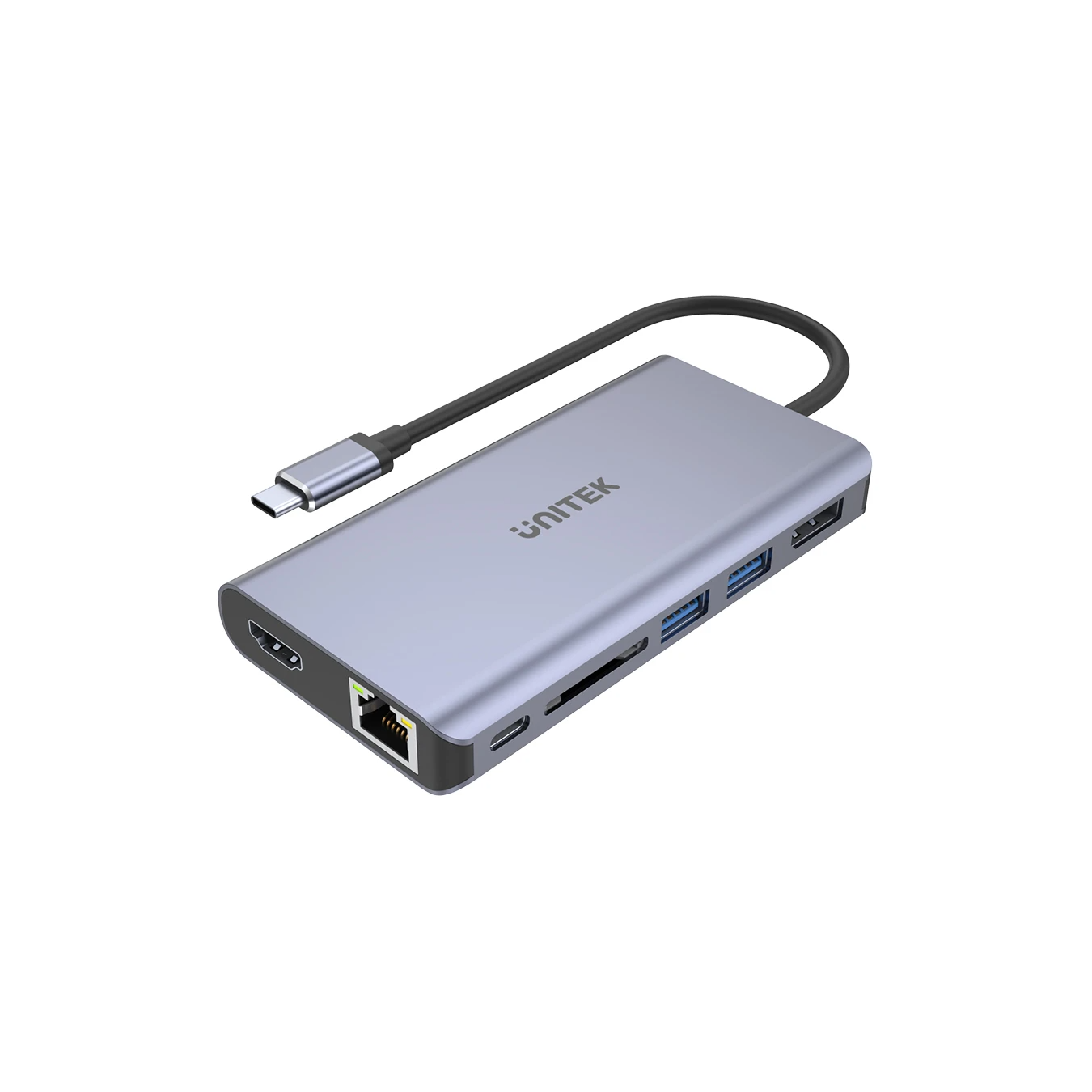 Unitek D1056A USB-C Hub – 4K HDMI/DP PD 100W | Armenius Store