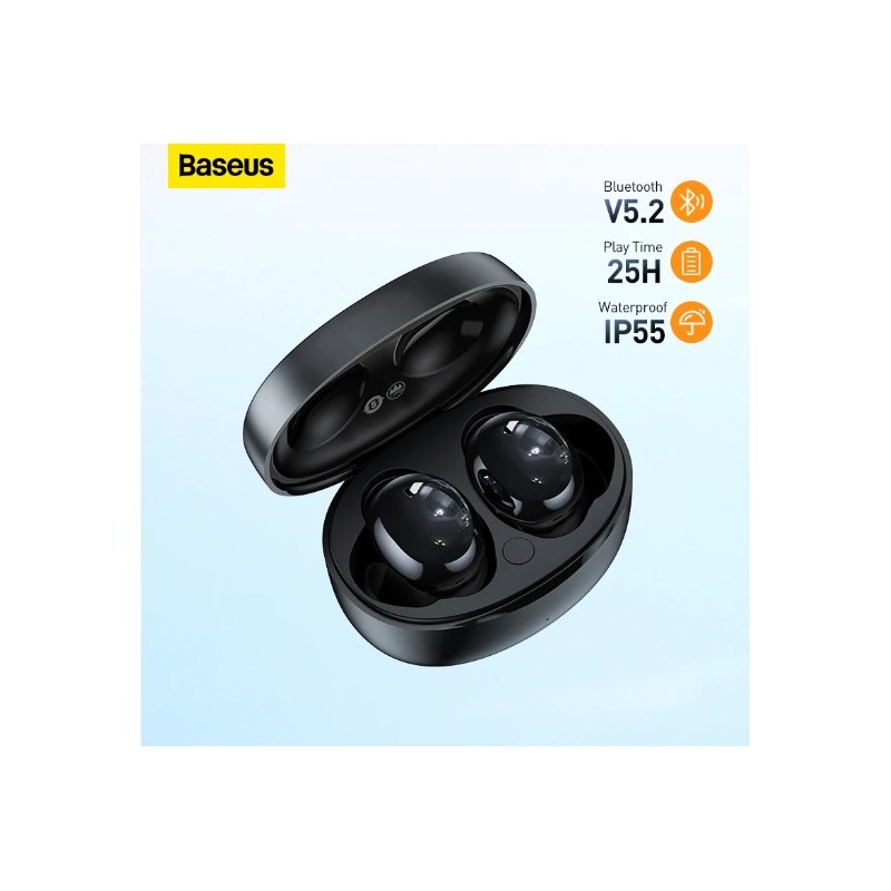 Buy Baseus Headphones In Ear TWS Bowie - E2 - Black in Cyprus, Nicosia, Limassol, Larnaka, Pafos