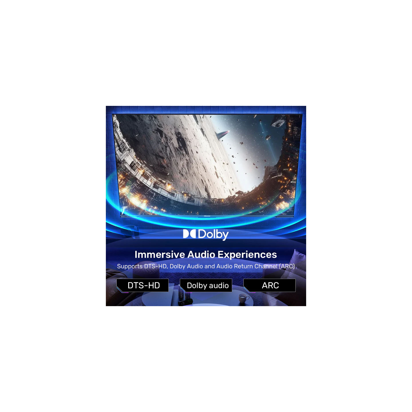 Unitek HDMI 2.1 Cable - C11093RGY-1.5M - 8K60Hz Braided 1.5m — Buy in Cyprus with Fast Delivery