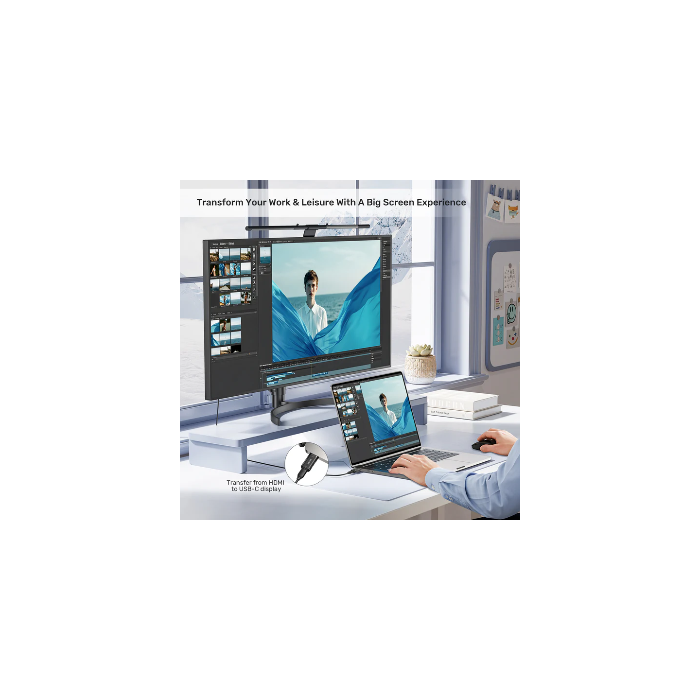 Unitek HDMI Female to USB-C Male Adaptor - V1187B - HDMI Female to USB-C Male Adaptor 4K — Buy in Cyprus with Fast Delivery