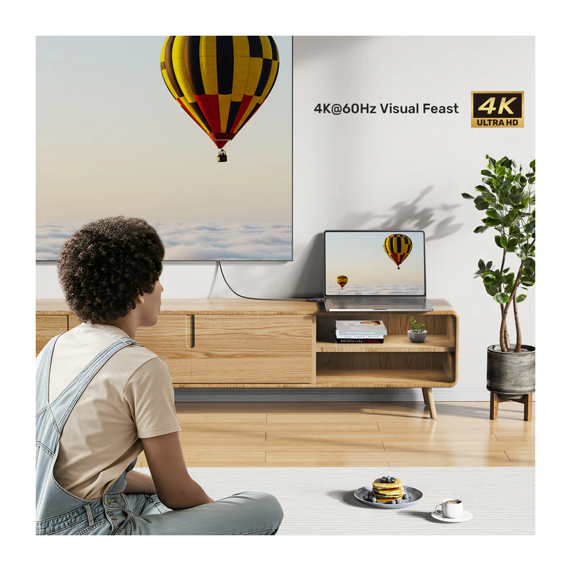 Buy Unitek HDMI Female to USB-C Male Adaptor - V1187B - HDMI Female to USB-C Mal... in Cyprus, Nicosia, Limassol, Larnaka, Pafos