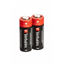 Buy Verbatim Alkaline 12V 23A - MN21 A23 - 2pcs Batteries in Cyprus, Nicosia, Limassol, Larnaka, Pafos