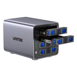 Buy Unitek 4-Bay External SATA 2.5 3.5 HDD SSD Enclosure with RAID USB-A S1301A in Cyprus, Nicosia, Limassol, Larnaka, Pafos
