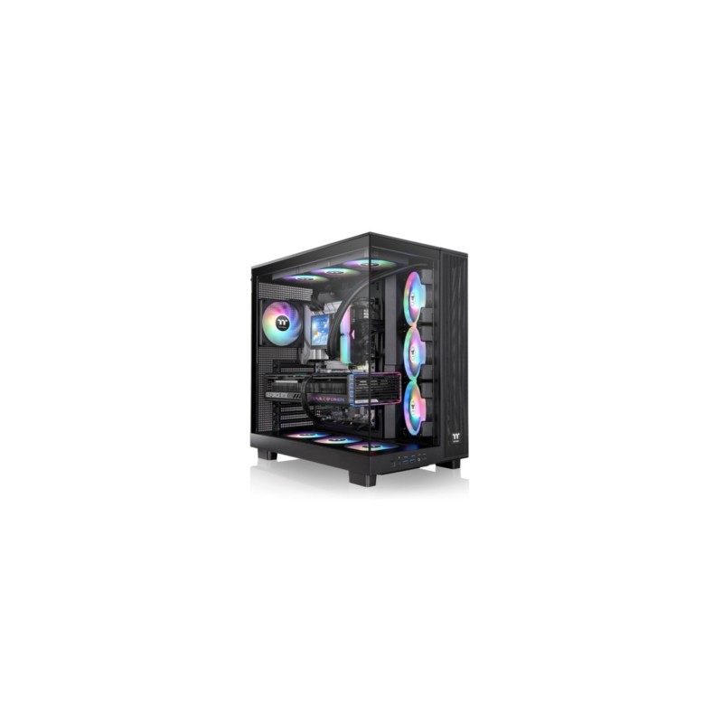 Buy Thermaltake View 380 XL TG ARGB - Mid Tower PC Case, Black, Tempered Glass, ... in Cyprus, Nicosia, Limassol, Larnaka, Pafos