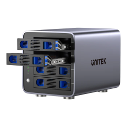 Buy Unitek 4-Bay External SATA 2.5 3.5 HDD SSD Enclosure with RAID USB-A S1301A in Cyprus, Nicosia, Limassol, Larnaka, Pafos