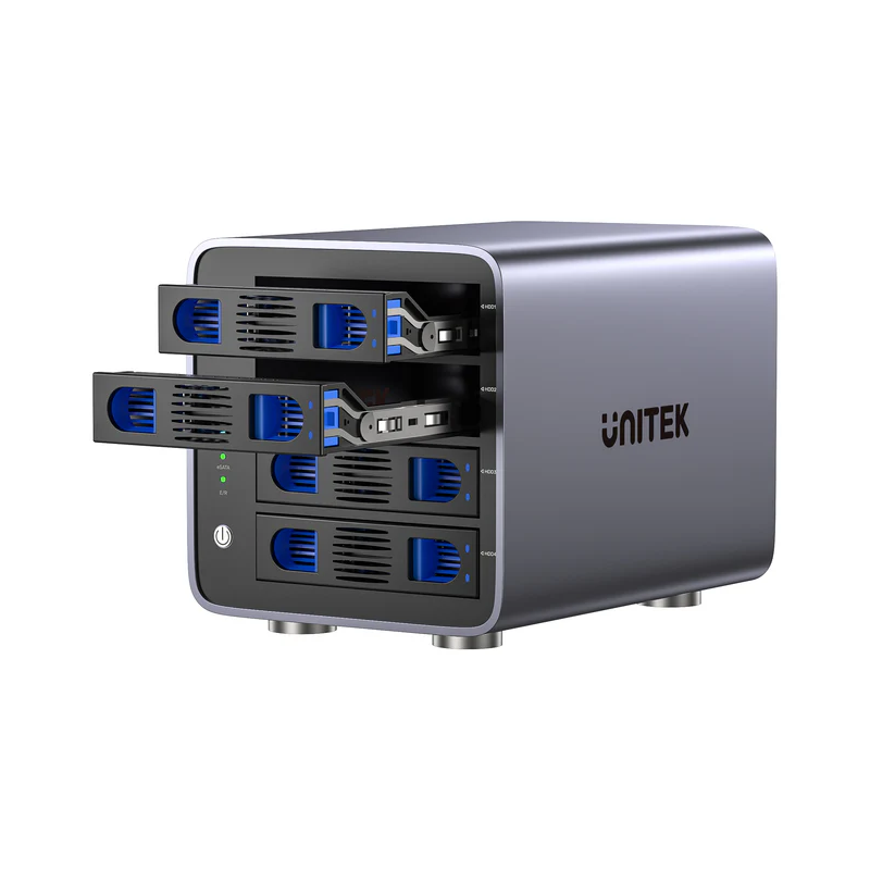 Buy Unitek 4-Bay External SATA 2.5 3.5 HDD SSD Enclosure with RAID USB-A S1301A in Cyprus, Nicosia, Limassol, Larnaka, Pafos