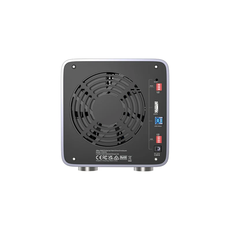 Buy Unitek 4-Bay External SATA 2.5 3.5 HDD SSD Enclosure with RAID USB-A S1301A in Cyprus, Nicosia, Limassol, Larnaka, Pafos