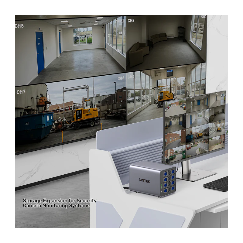 Buy Unitek 4-Bay External SATA 2.5 3.5 HDD SSD Enclosure with RAID USB-A S1301A in Cyprus, Nicosia, Limassol, Larnaka, Pafos