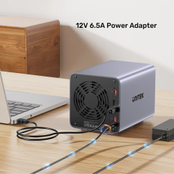 Buy Unitek 4-Bay External SATA 2.5 3.5 HDD SSD Enclosure with RAID USB-A S1301A in Cyprus, Nicosia, Limassol, Larnaka, Pafos