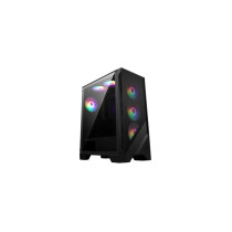 MSI MAG Forge 120A Airflow - Black - Mid-Tower ATX/mATX/mITX, Tempered Glass, 3x120mm Fans — Buy in Cyprus with Fast Delivery