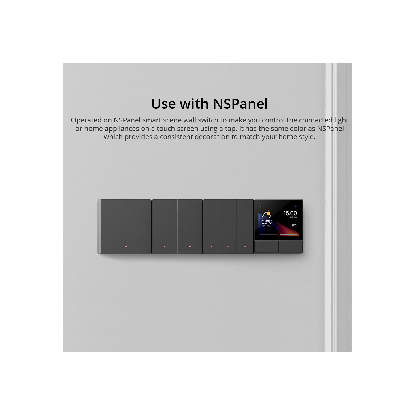 Sonoff - M5 UK 2C - 2 Buttons, WiFi, Smart Wall Mechanical Switch — Buy in Cyprus with Fast Delivery