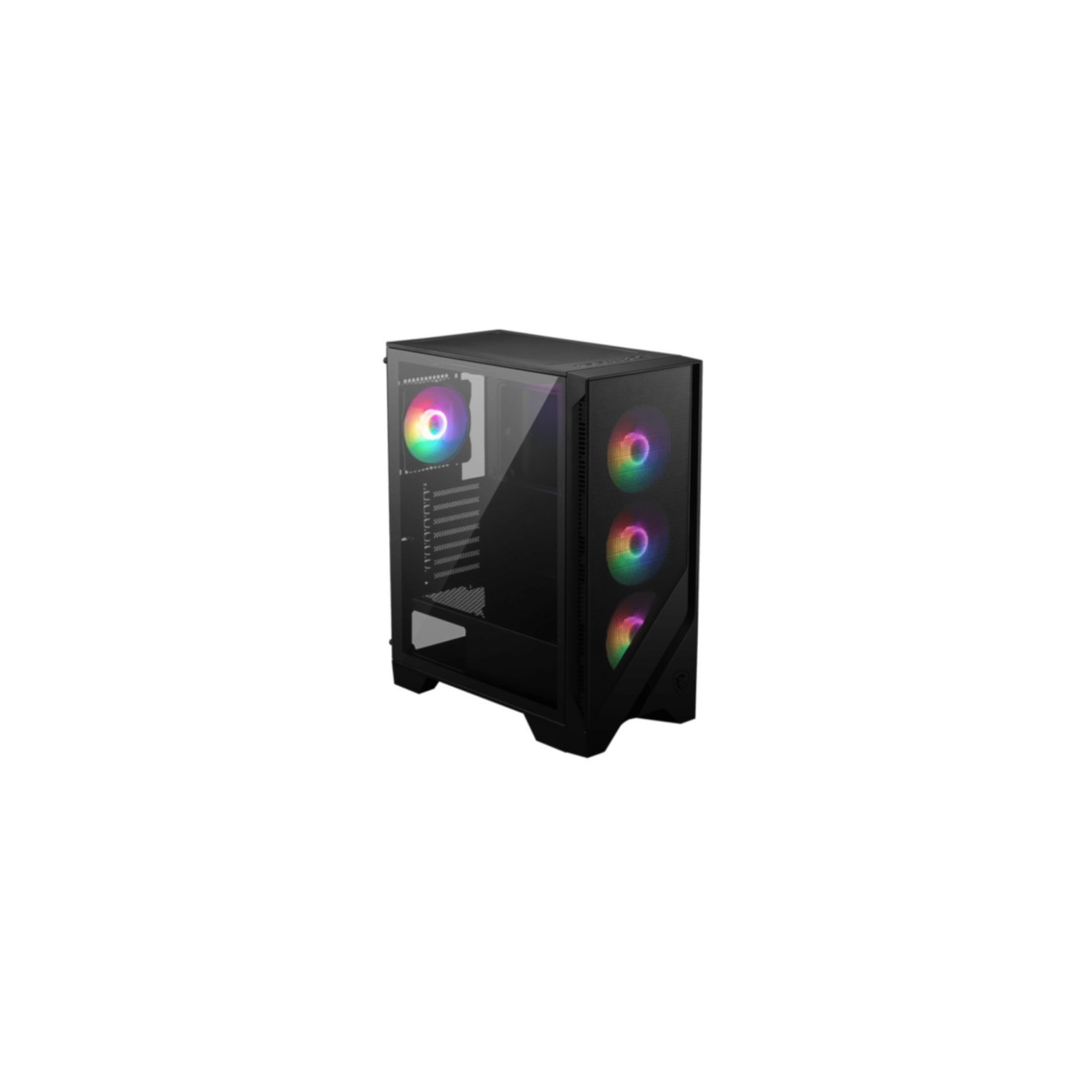 MSI MAG Forge 120A Airflow - Black - Mid-Tower ATX/mATX/mITX, Tempered Glass, 3x120mm Fans — Buy in Cyprus with Fast Delivery