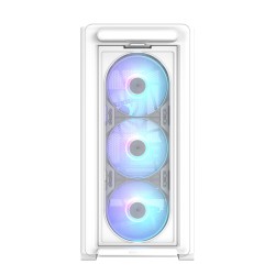 Buy "ASUS PC Case" - A23 PLUS - micro-ATX Tempered Glass 4xARGB Fans White in Cyprus, Nicosia, Limassol, Larnaka, Pafos