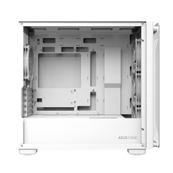 ASUS A23 PLUS micro-ATX Tempered Glass 4xARGB Fans White (Boxed) — Buy in Cyprus with Fast Delivery