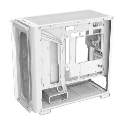 Buy "ASUS PC Case" - A23 PLUS - micro-ATX Tempered Glass 4xARGB Fans White in Cyprus, Nicosia, Limassol, Larnaka, Pafos