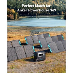 Buy Anker SOLIX - 531 - Portable Solar Panel 200W in Cyprus, Nicosia, Limassol, Larnaka, Pafos