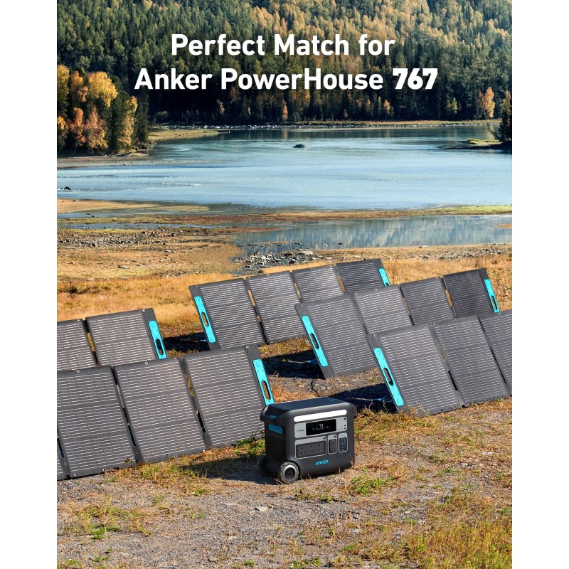Buy Anker SOLIX - 531 - Portable Solar Panel 200W in Cyprus, Nicosia, Limassol, Larnaka, Pafos