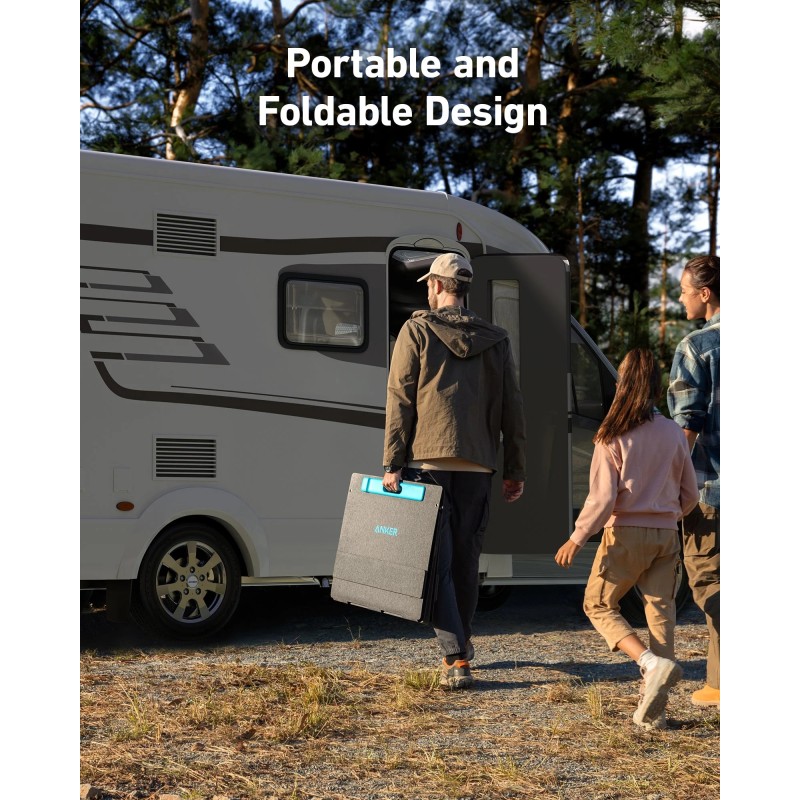 Buy Anker SOLIX - 531 - Portable Solar Panel 200W in Cyprus, Nicosia, Limassol, Larnaka, Pafos