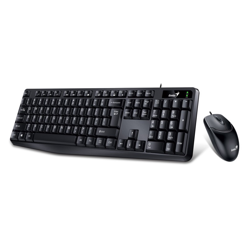 Buy Genius Keyboard-Mouse Set - KM-170 - Wired English in Cyprus, Nicosia, Limassol, Larnaka, Pafos