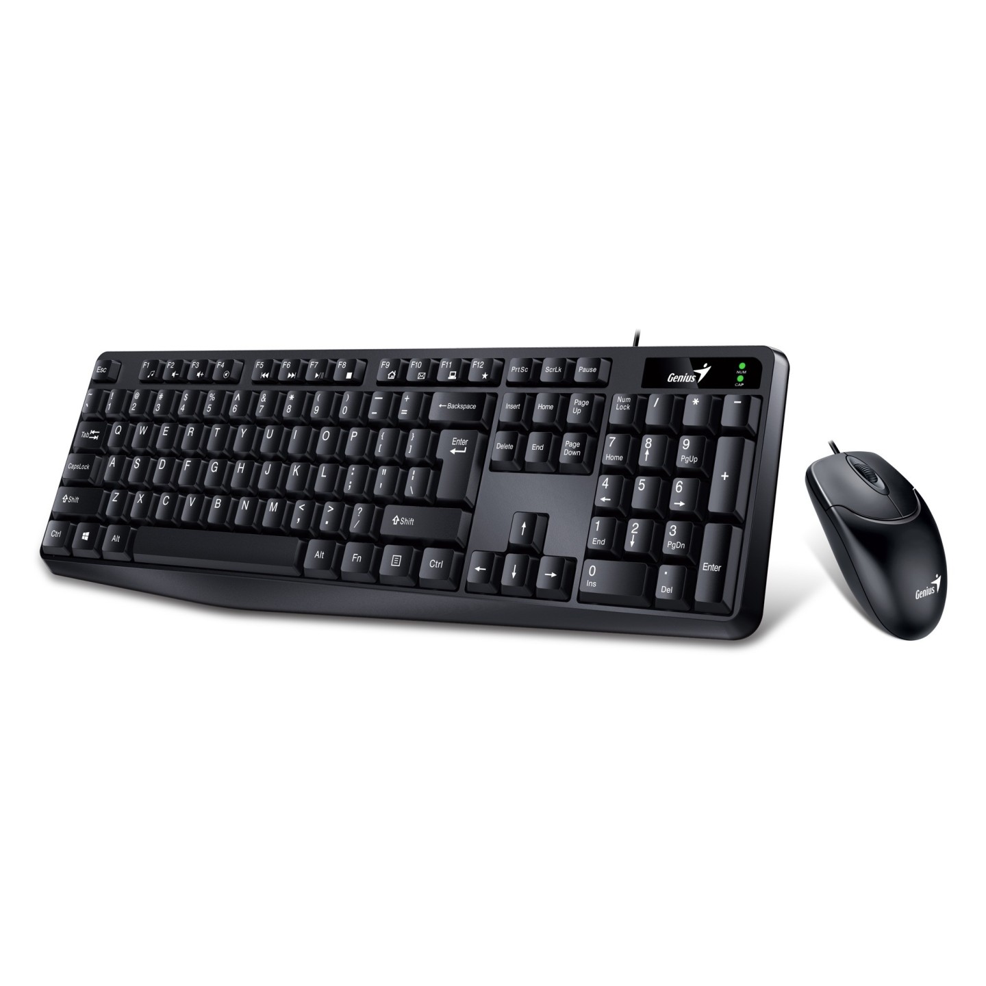 Genius KM-170 Keyboard-Mouse Combo - Wired USB English (Boxed) — Buy in Cyprus with Fast Delivery