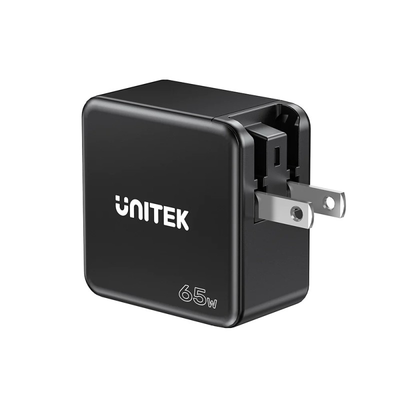 Buy Unitek Charge Wall 65W 4in1 GaN Charger Black - P1117B - 65W 4in1 GaN Charge... in Cyprus, Nicosia, Limassol, Larnaka, Pafos