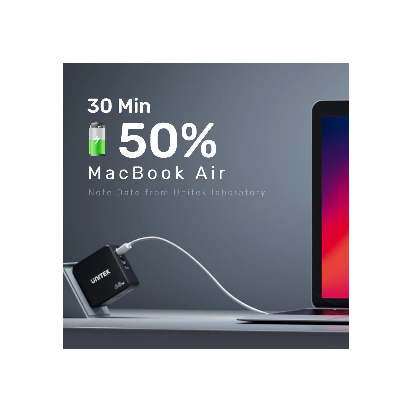 Unitek Charge Wall 65W 4in1 GaN Charger Black - P1117B - 65W 4in1 GaN Charger Black — Buy in Cyprus with Fast Delivery