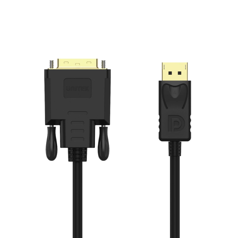 Buy Unitek Displayport to DVI Cable - Y-5118BA - Displayport to DVI Cable 1.8m B... in Cyprus, Nicosia, Limassol, Larnaka, Pafos