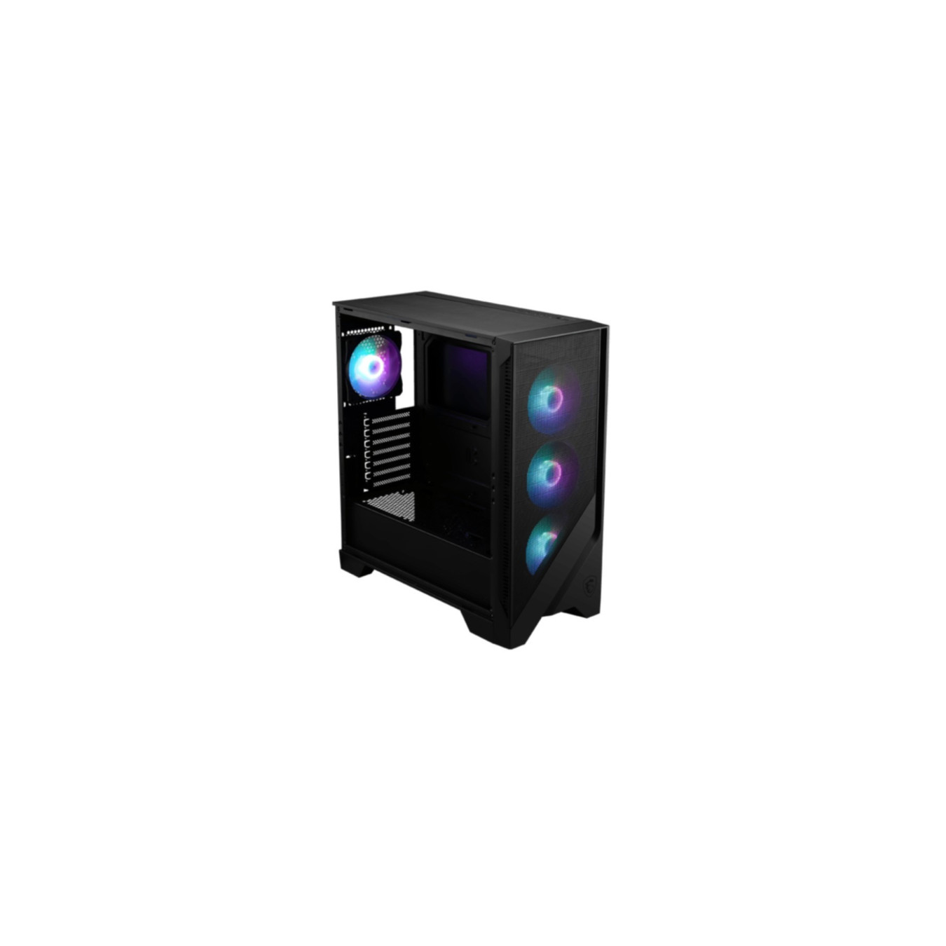 MSI MAG FORGE 320R Airflow - Micro-ATX Tower - Black, Tempered Glass, ARGB-Ready — Buy in Cyprus with Fast Delivery